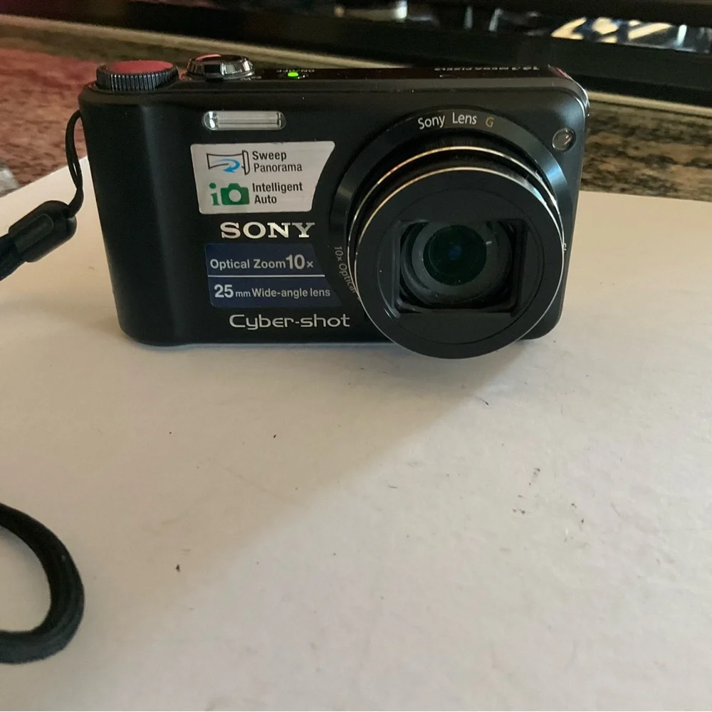 Sony Cyber-shot DSC-H55 Black Camera Set with Accessories - Picture 11 of 11